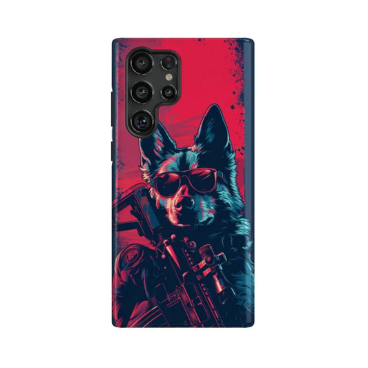 Special Forces Soldier: Cool Dog Phone Case