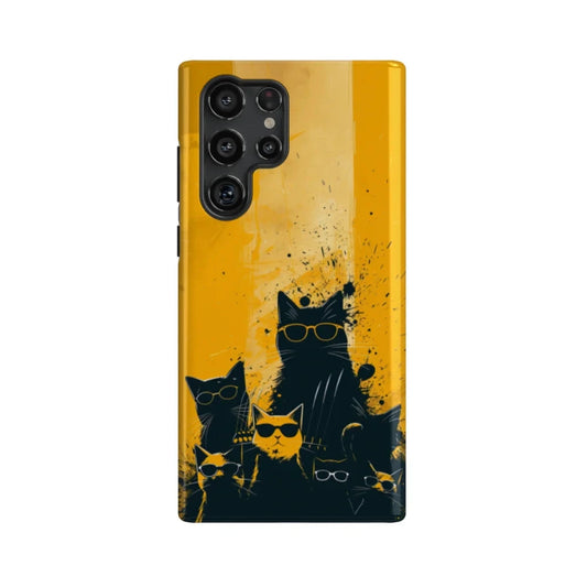 Midnight Killer: Cool Cat Phone Case