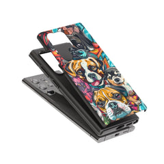 Graffiti Design: Colorful Dog Phone Case