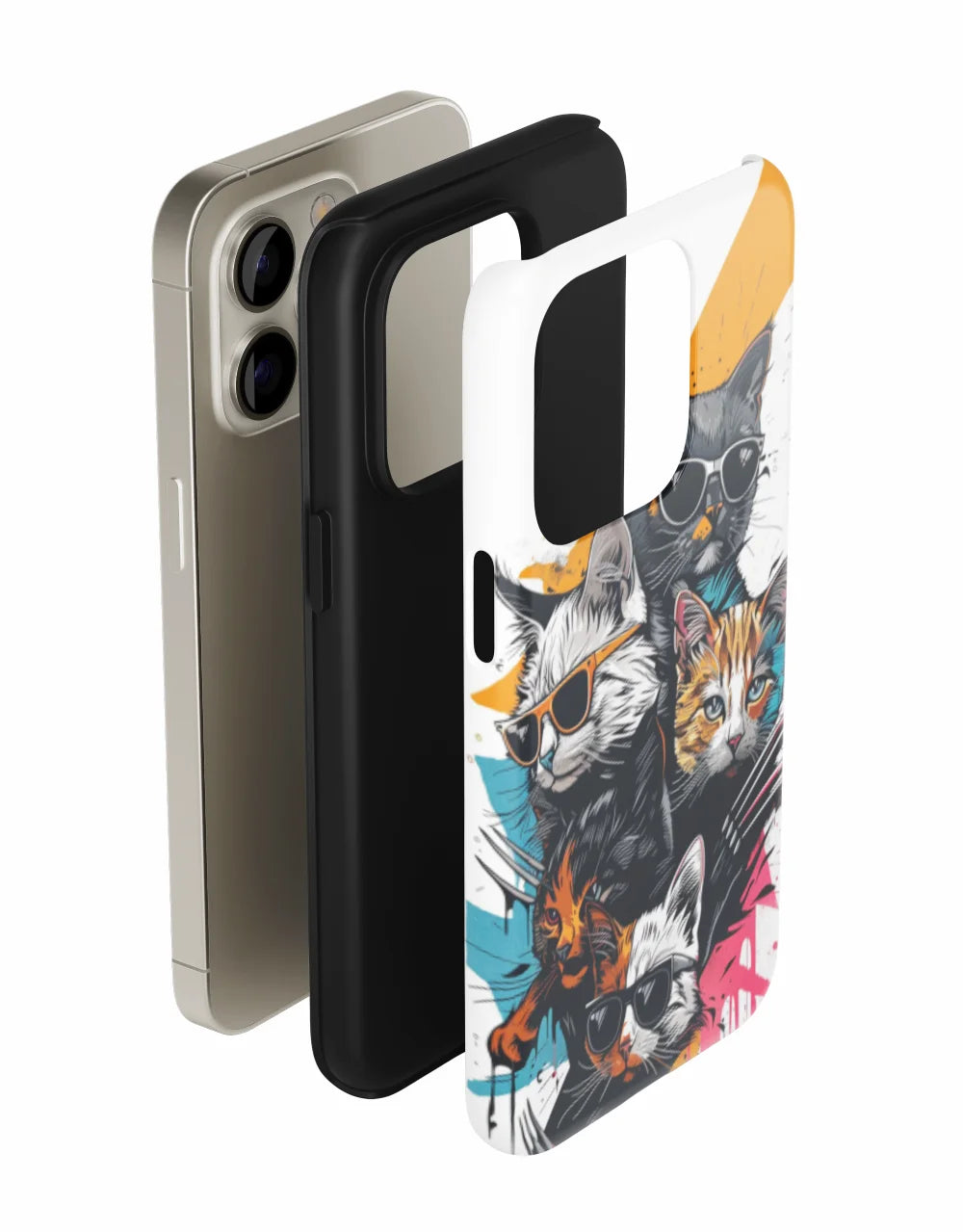 Kung Fu Cats: Cool Cat Phone Case