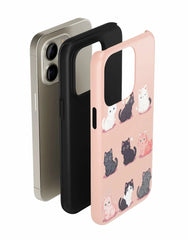 Pixel Little Cat: Funny Series Phone Case