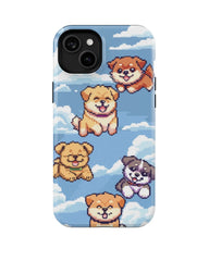 In the Clouds: Funny Dog Phone Case - FinnyCase