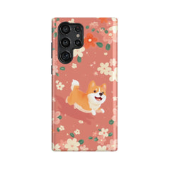 Corgi: Flower and Dog Series Phone Case