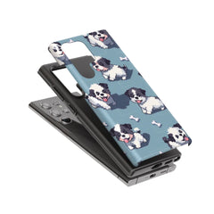 Dogs Waiting To Be Fed: Funny Series Phone Case