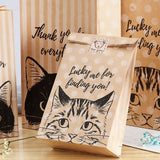 Cat Print Gift Bag