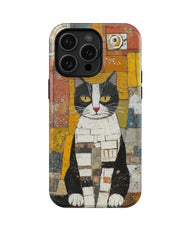 Colorblock Kitty : Colorful Cat Phone Case