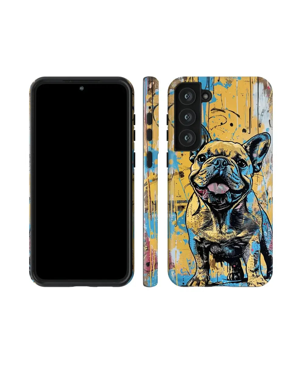 Paint Bulldog: Art Phone Case