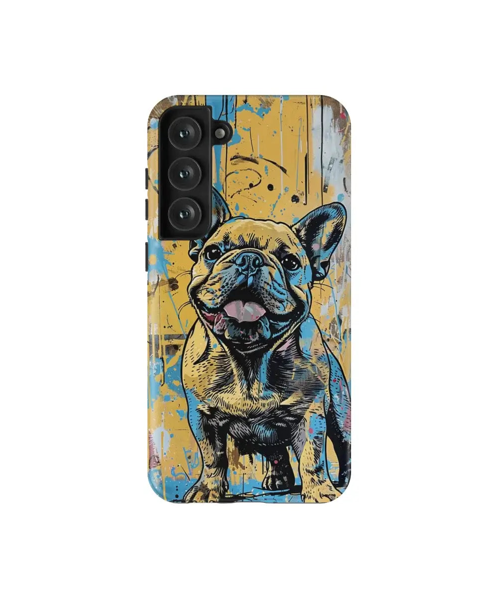 Paint Bulldog: Art Phone Case