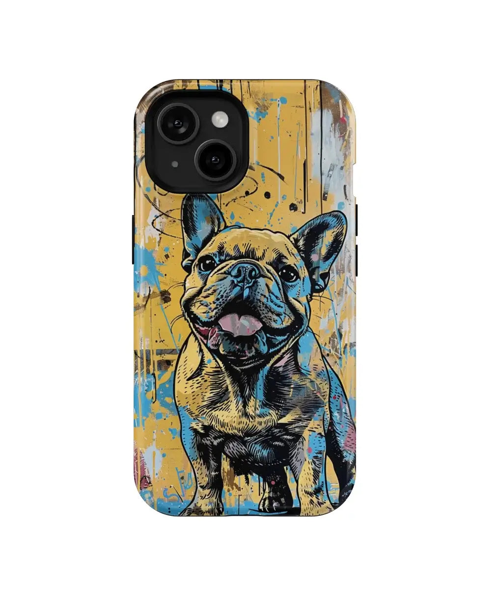 Paint Bulldog: Art Phone Case