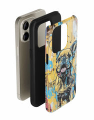 Paint Bulldog: Art Phone Case