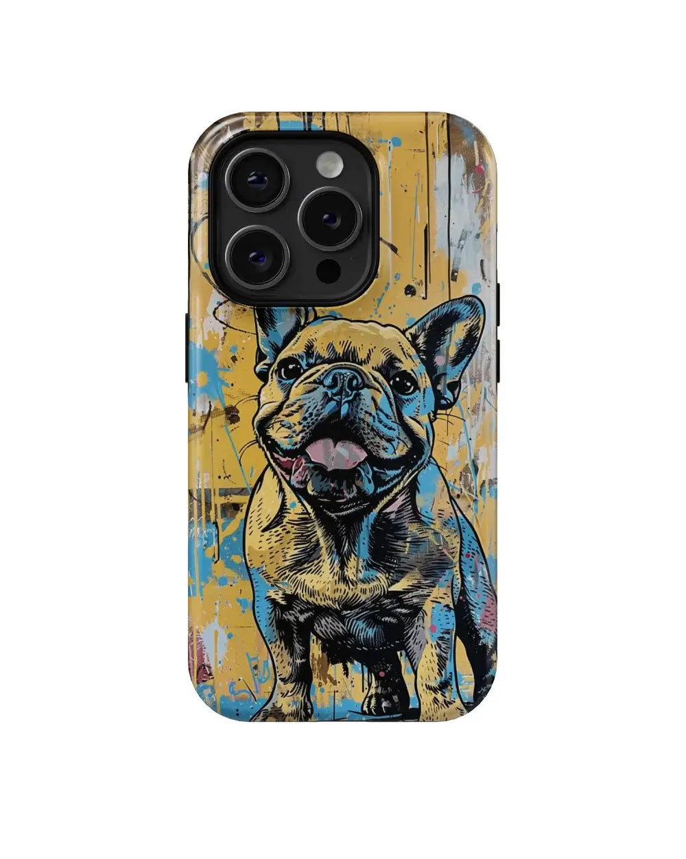 Paint Bulldog: Art Phone Case