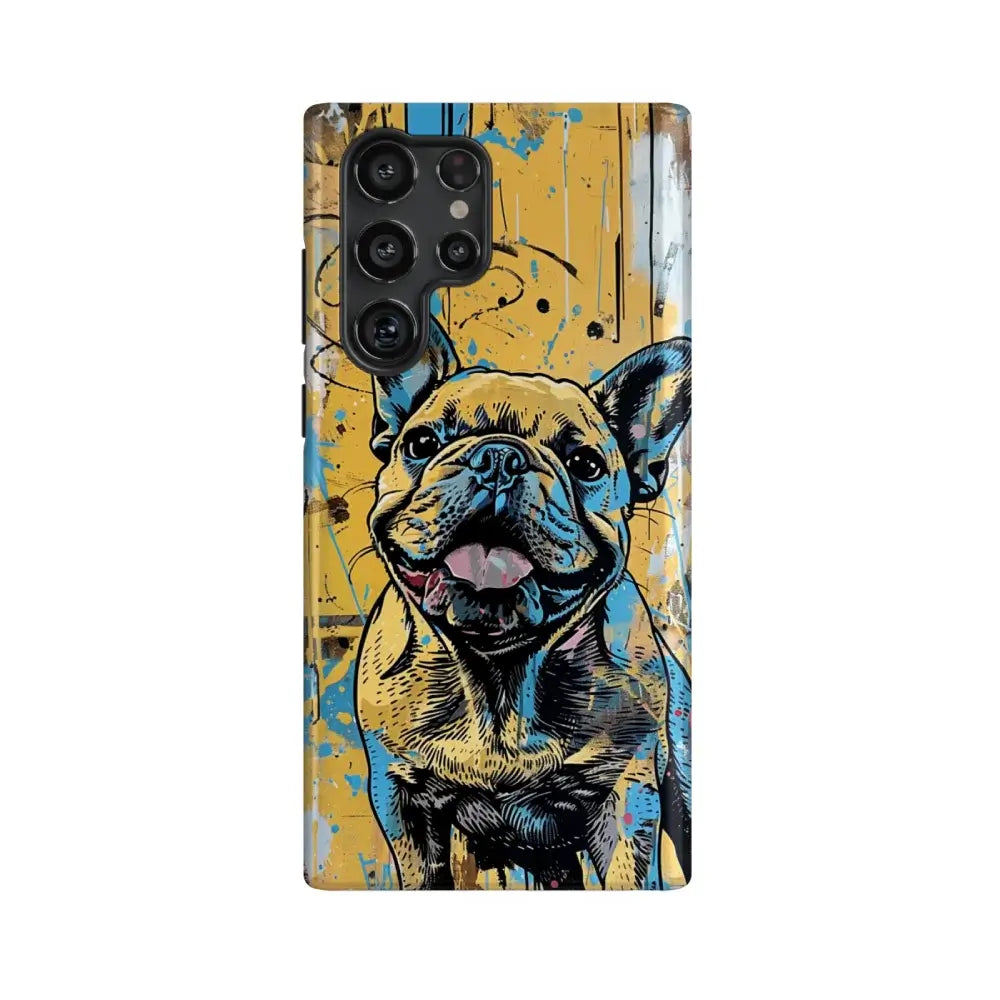 Paint Bulldog: Art Phone Case