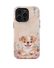 Bulldog Ⅱ: Flower Design Phone Case