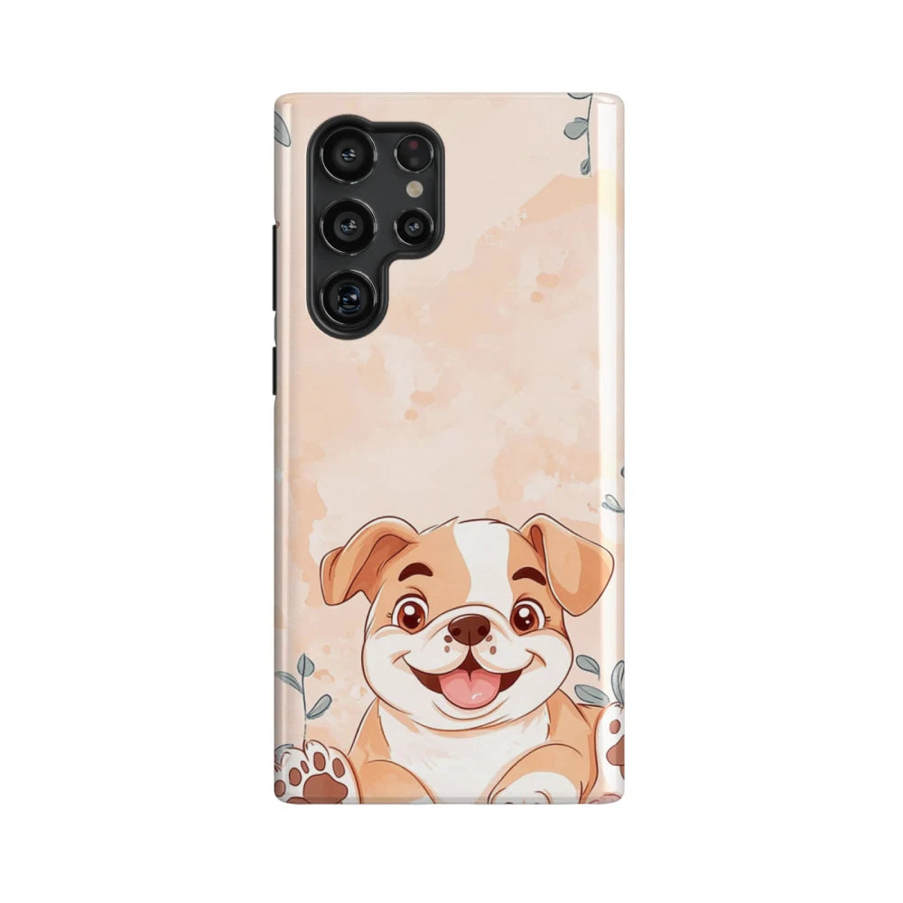 Bulldog Ⅱ: Flower Design Phone Case