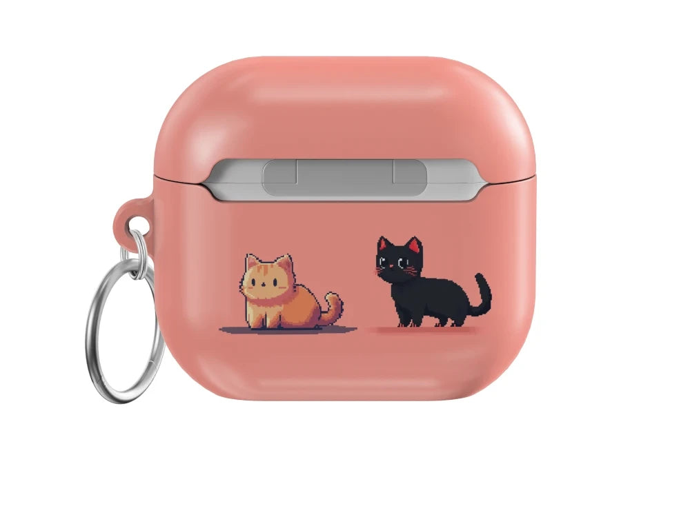 Pixel Cute Cats | AirPods Case