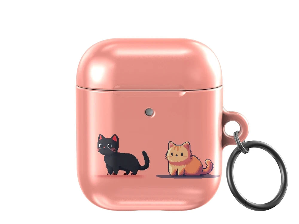 Pixel Cute Cats | AirPods Case