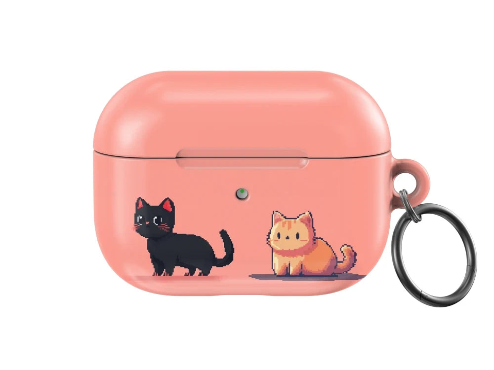 Pixel Cute Cats | AirPods Case