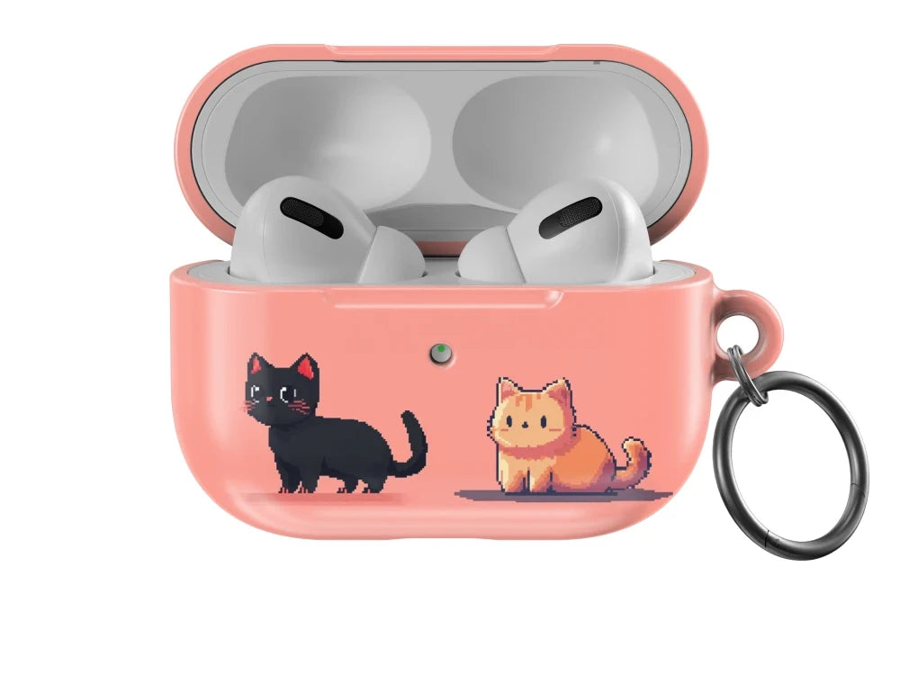 Pixel Cute Cats | AirPods Case