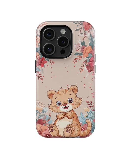 In Garden: Flower and Cat Series Phone Case