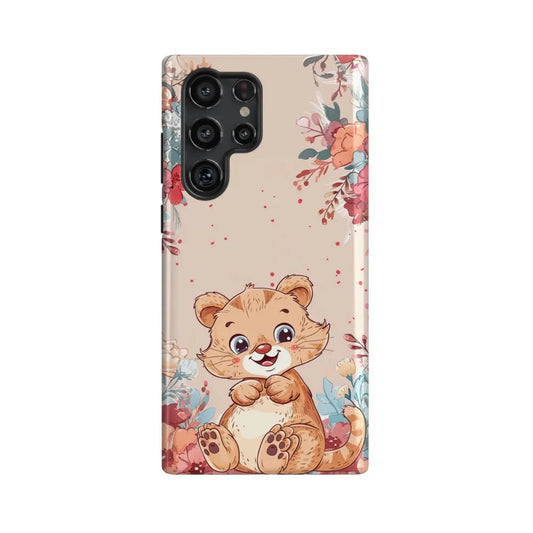 In Garden: Flower and Cat Series Phone Case
