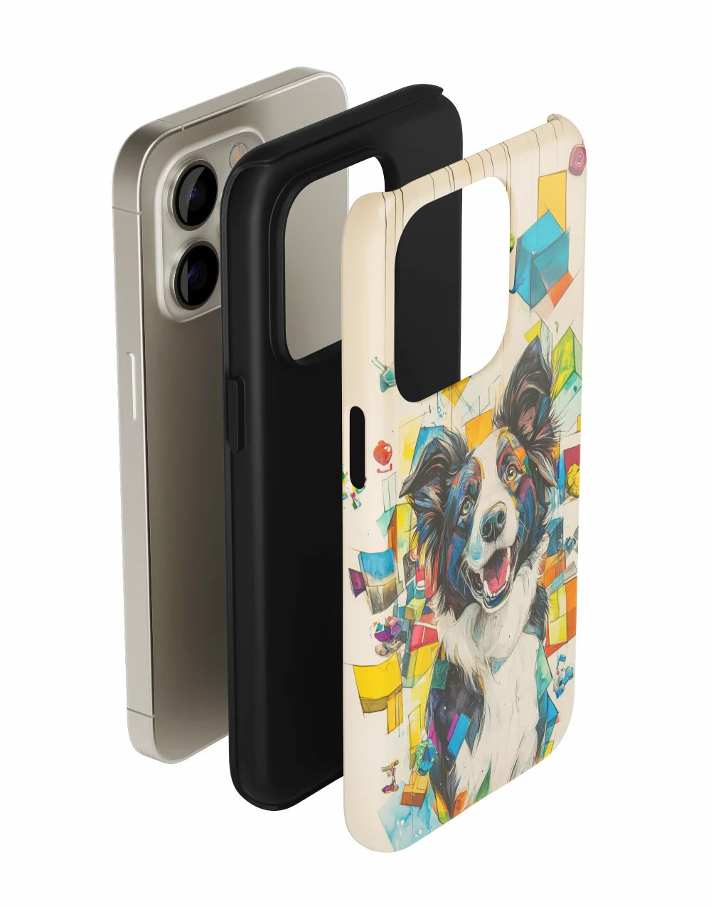 Border Collie Ⅱ: Art Pet Phone Case