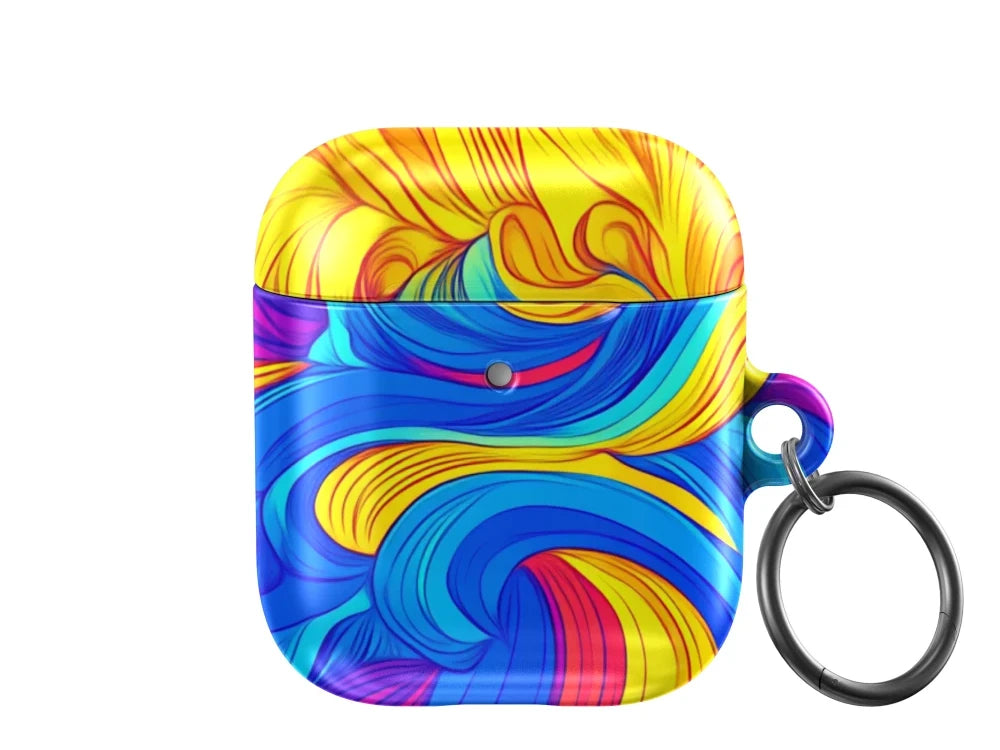 Colorful Waves | AirPods Case