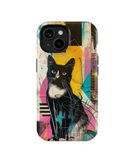 Black Cat II: Colorful Art Phone Case