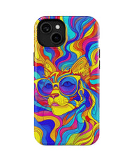 Ms. Elegant Cat: Colorful Pet Phone Case