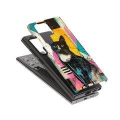 Black Cat II: Colorful Art Phone Case