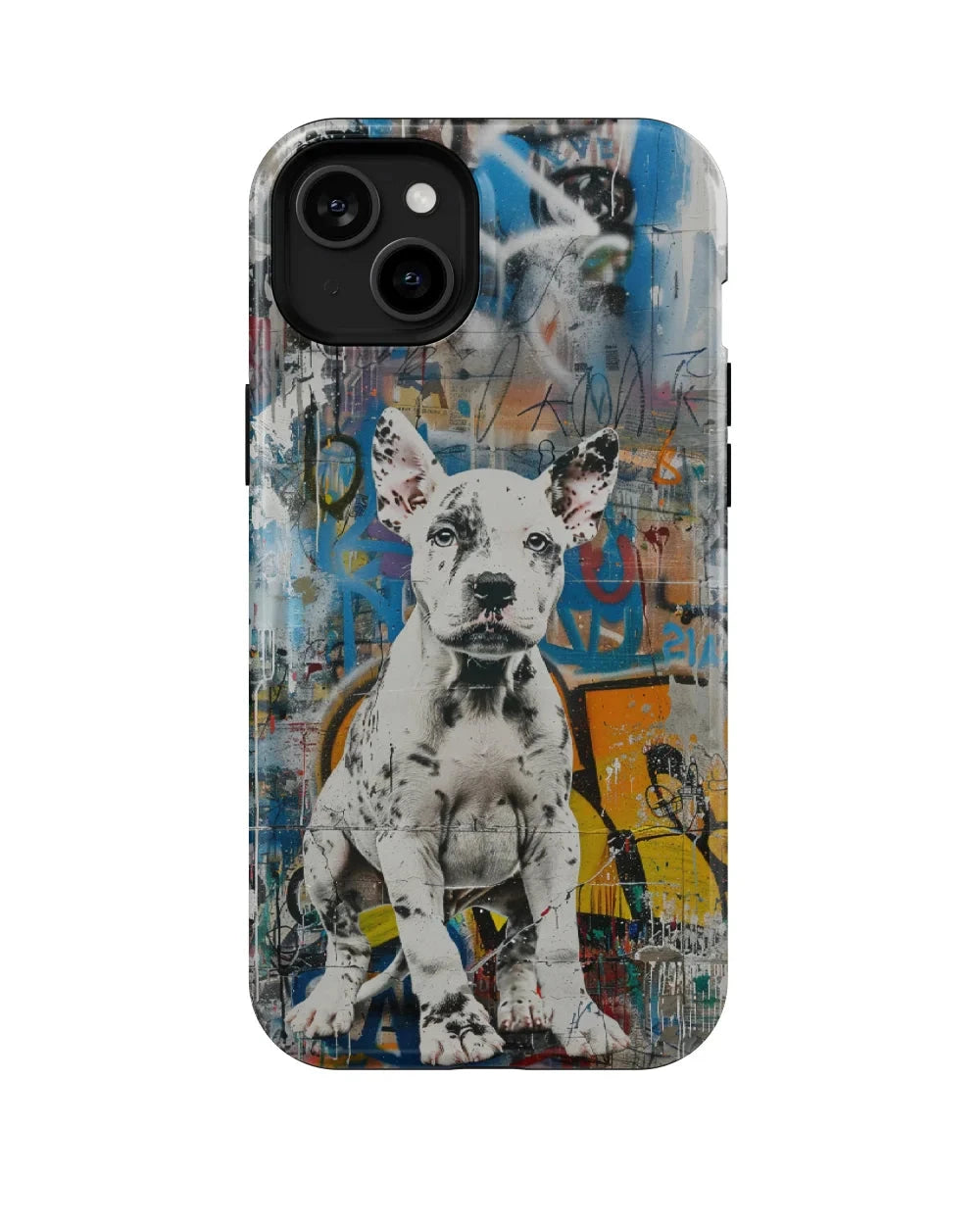 Graffiti Design III: Colorful Dog Phone Case