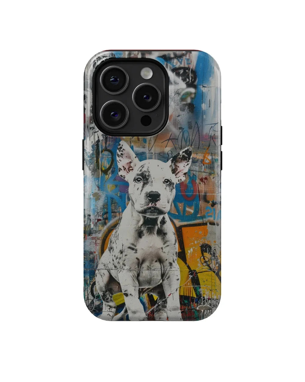 Graffiti Design III: Colorful Dog Phone Case