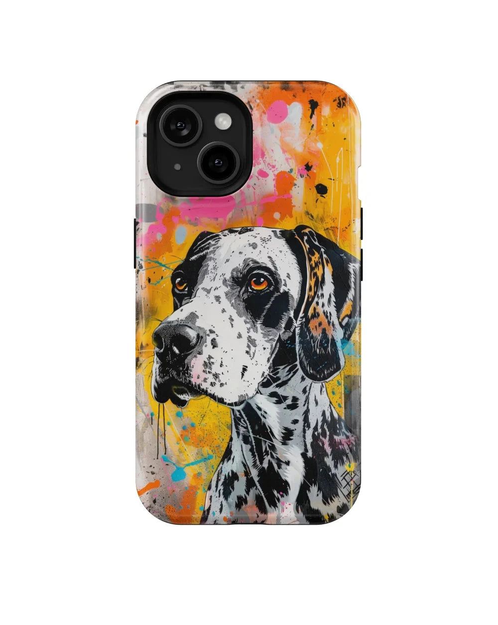 Dalmatian: Colorful Dog Phone Case