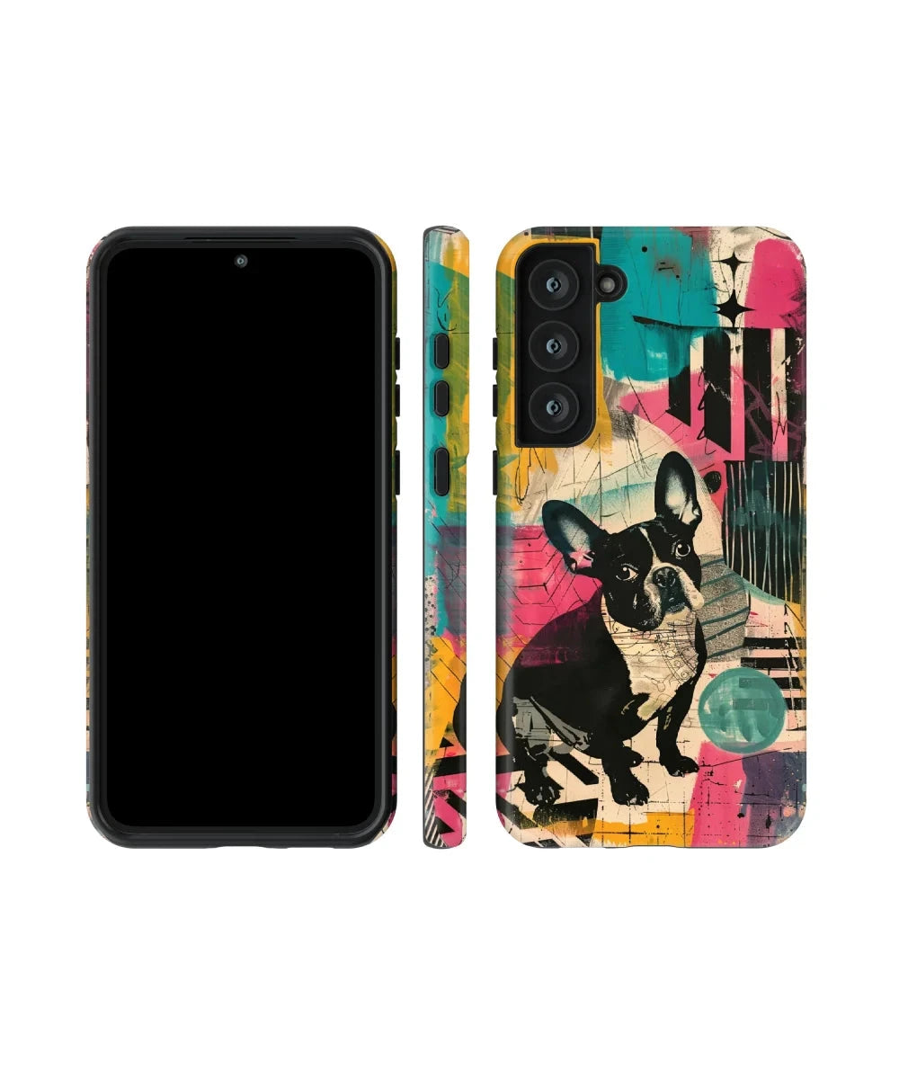 Bulldog: Colorful Dog Phone Case