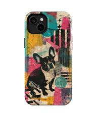 Bulldog: Colorful Dog Phone Case