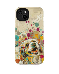 Pop Art Dog: Colorful Phone Case