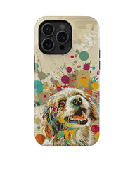 Pop Art Dog: Colorful Phone Case