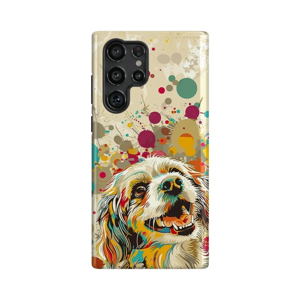 Pop Art Dog: Colorful Phone Case