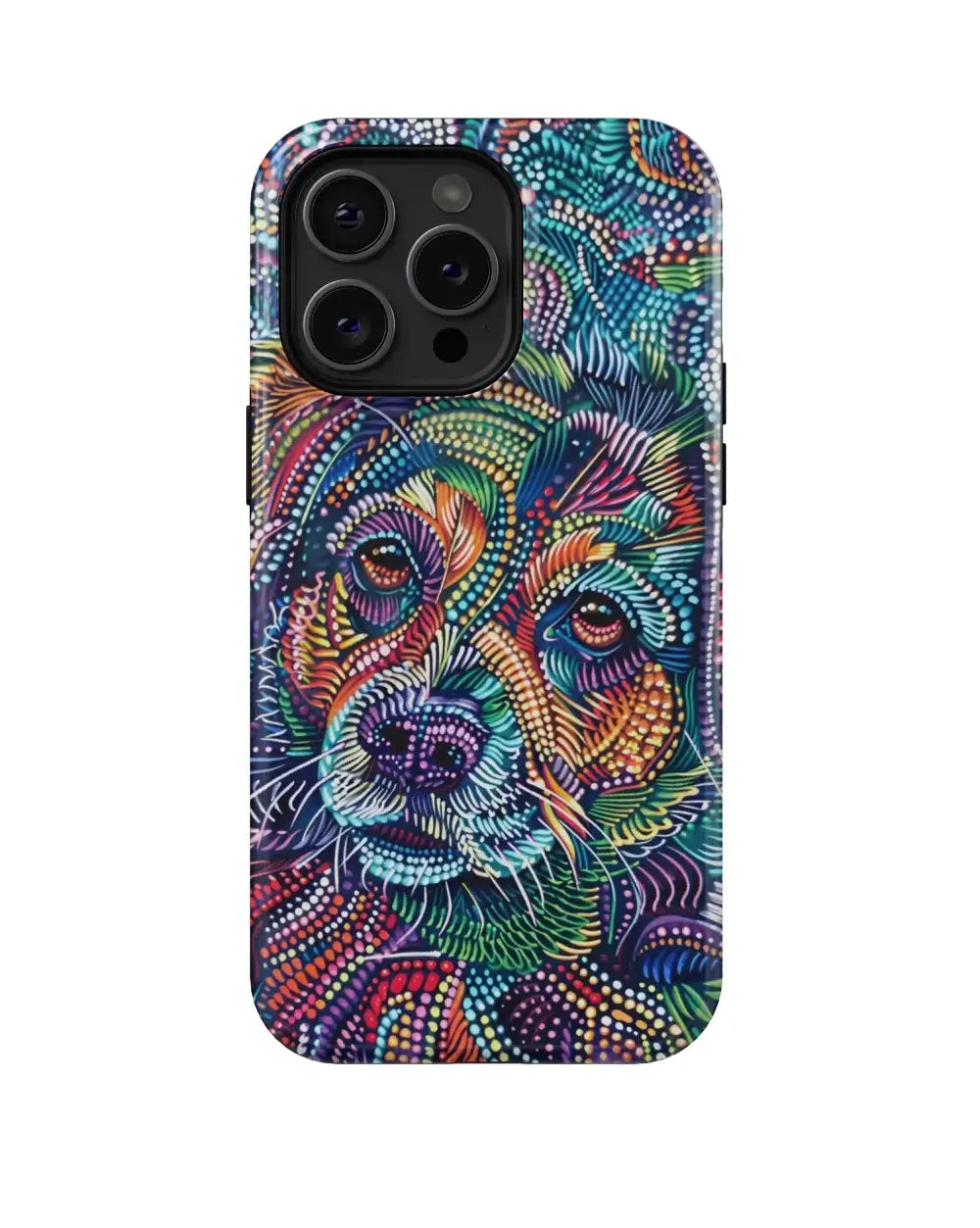 Pointillism Desgin: Art Phone Case