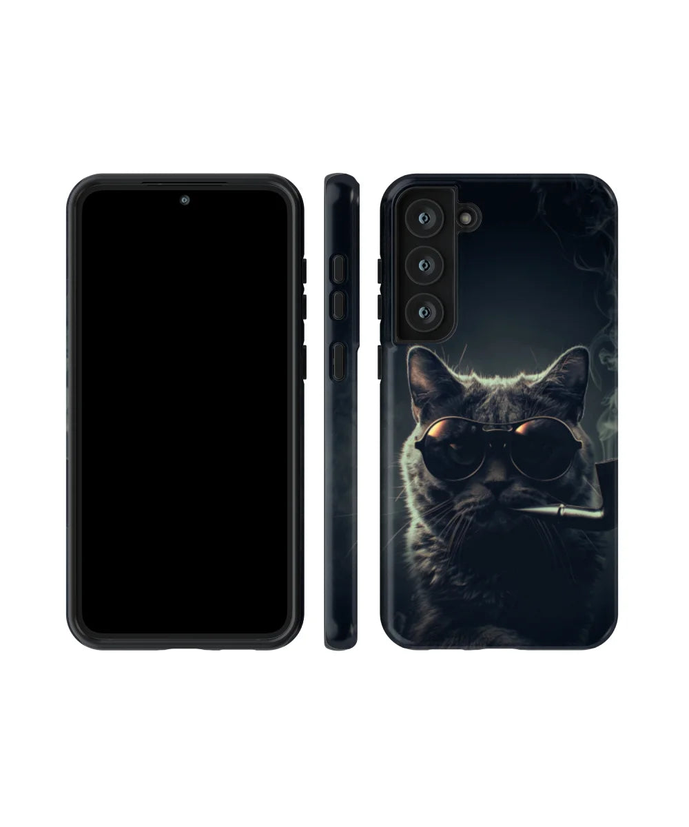 Killer Boss: Cool Cat Phone Case