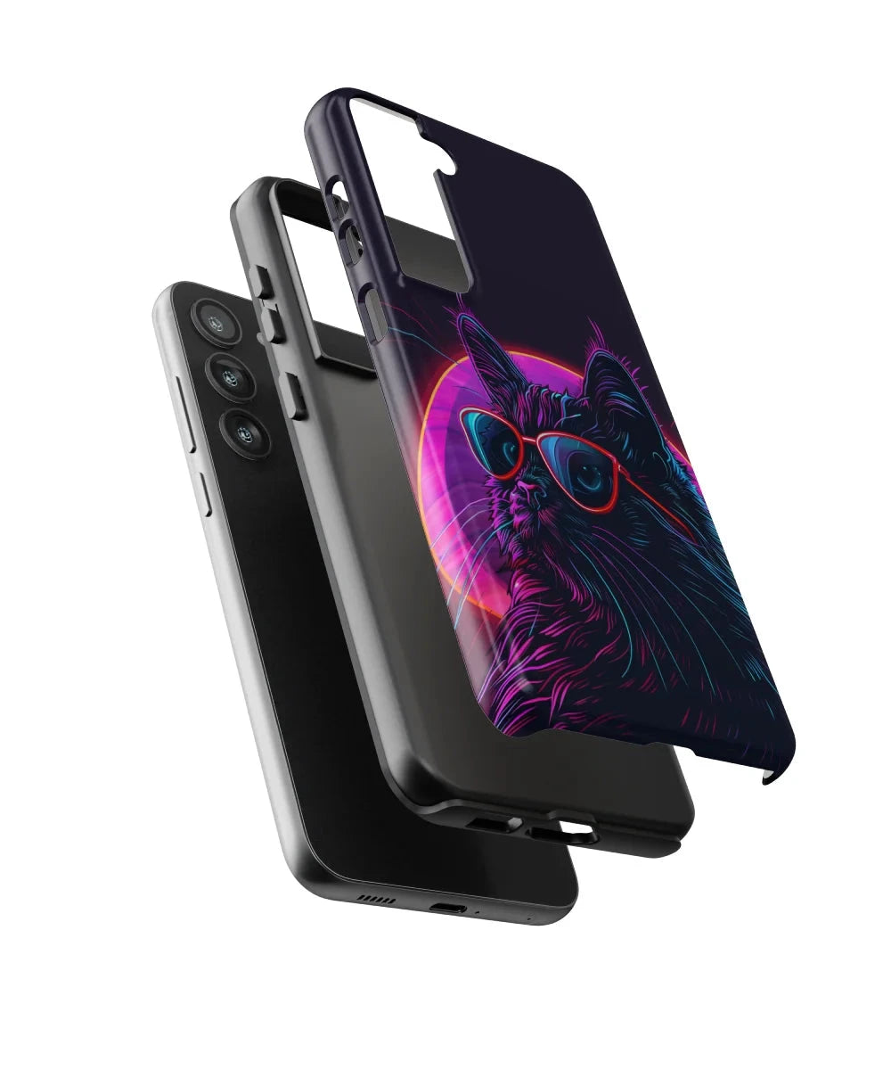 Blackness: Cool Cat Galaxy Case