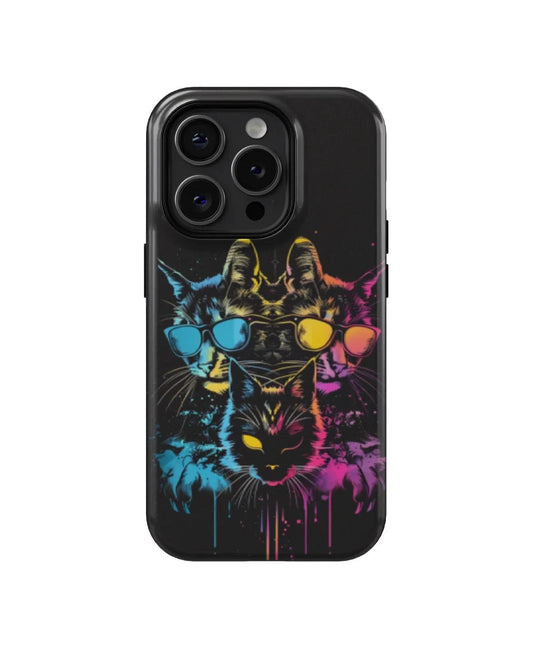 Evil Forces: Cool Cat Phone Case