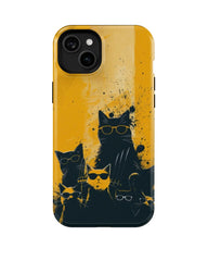 Midnight Killer: Cool Cat Phone Case