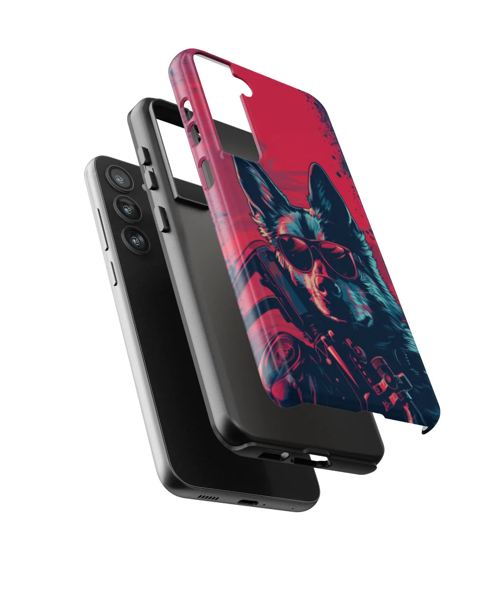 Special Forces Soldier: Cool Dog Galaxy Case