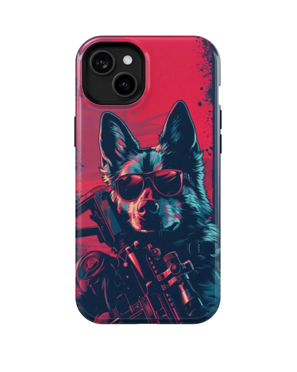 Special Forces Soldier: Cool Dog Galaxy Case