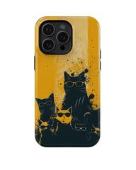 Midnight Killer: Cool Cat Phone Case