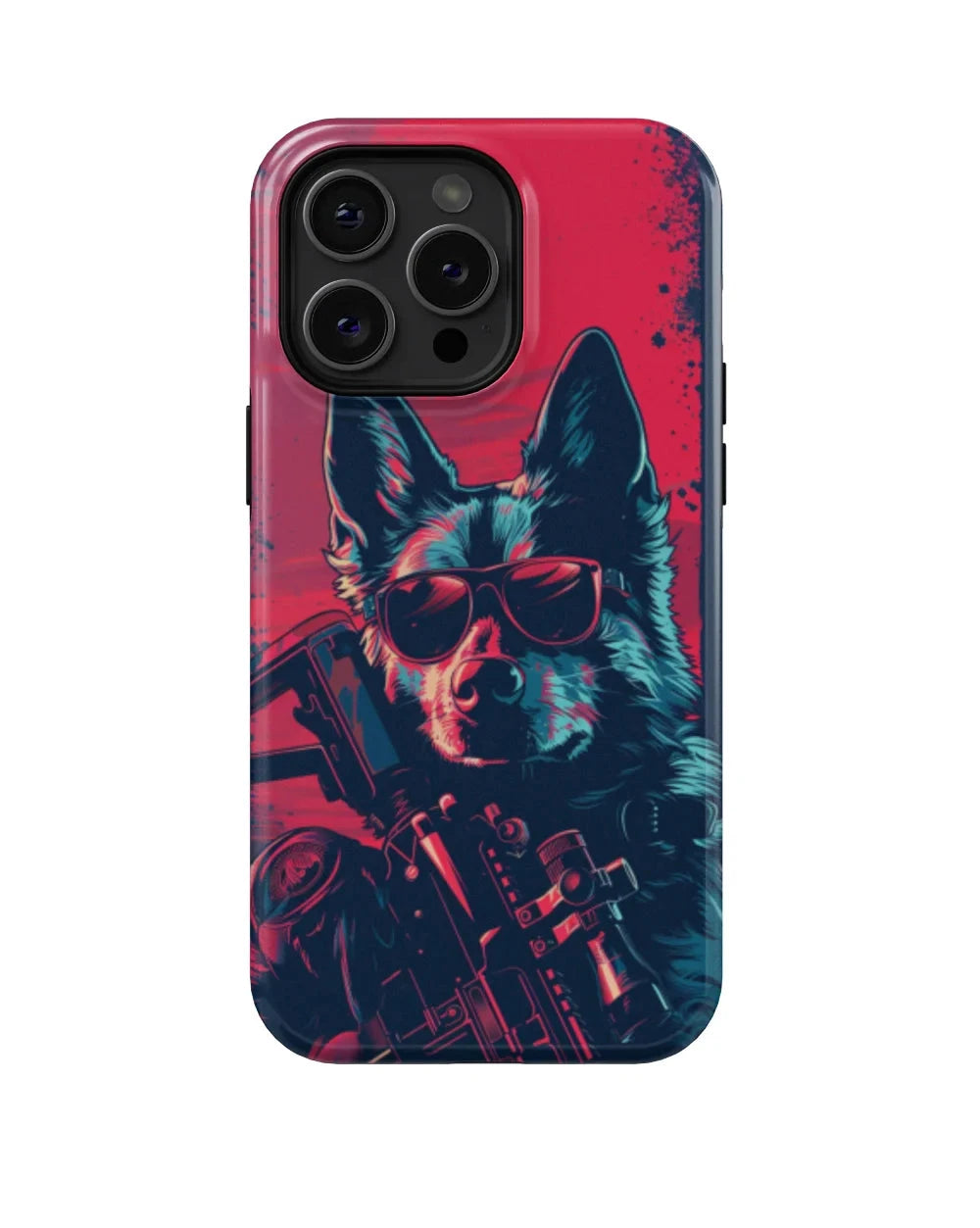 Special Forces Soldier: Cool Dog Galaxy Case