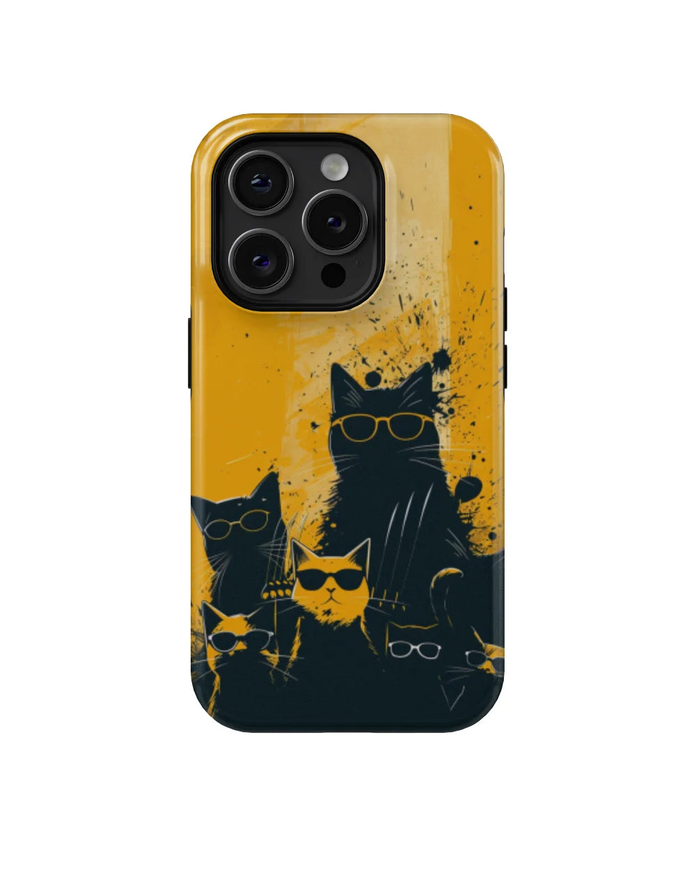 Midnight Killer: Cool Cat Phone Case