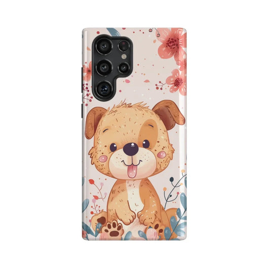 In Garden: Flower and Dog Series Phone Case