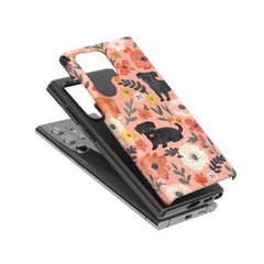 Floral Art Ⅱ: Flower and Dog Series Phone Case