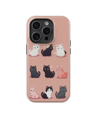 Pixel Little Cat: Funny Cat Phone Case